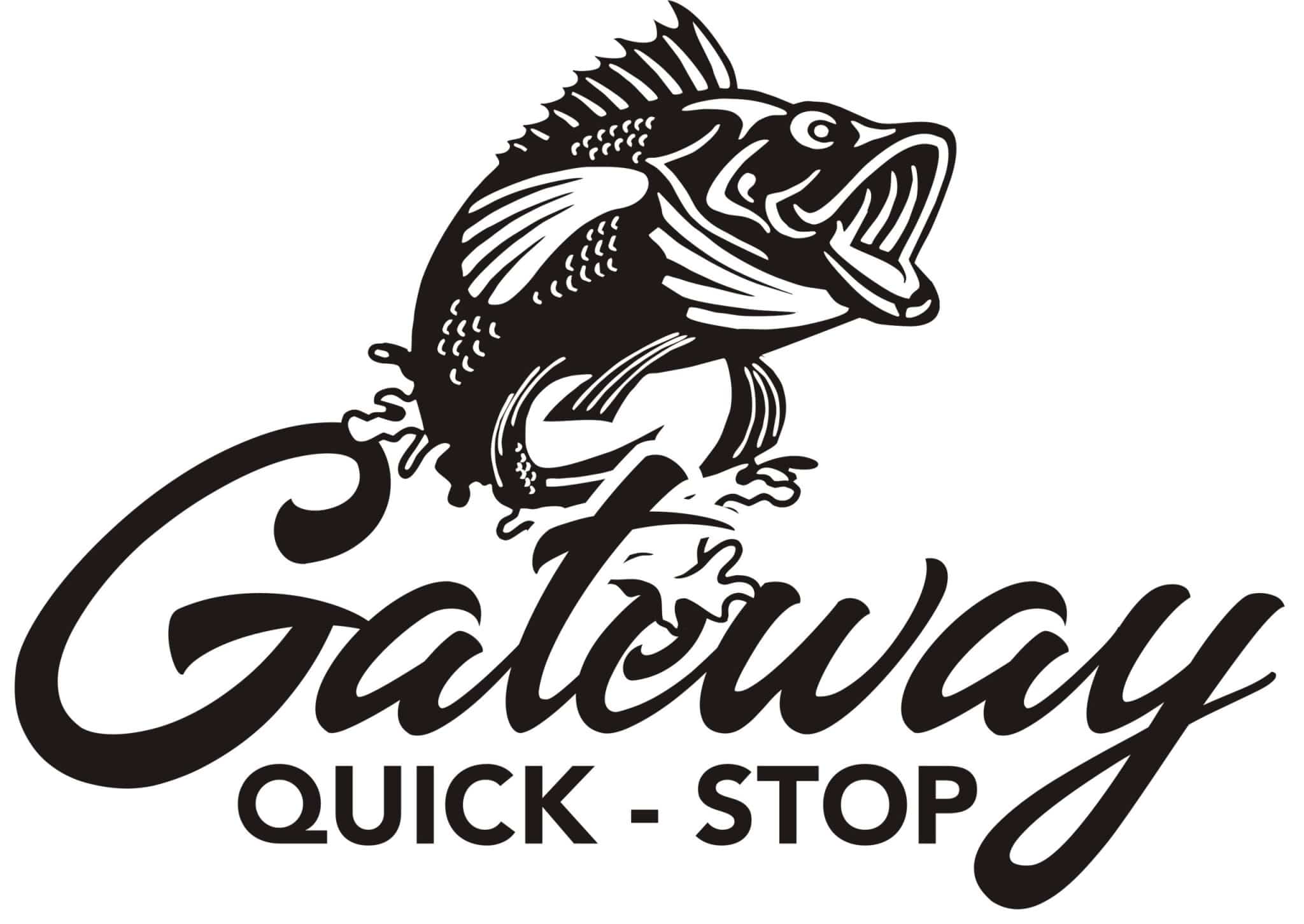 petrol pump clipart black and white fish