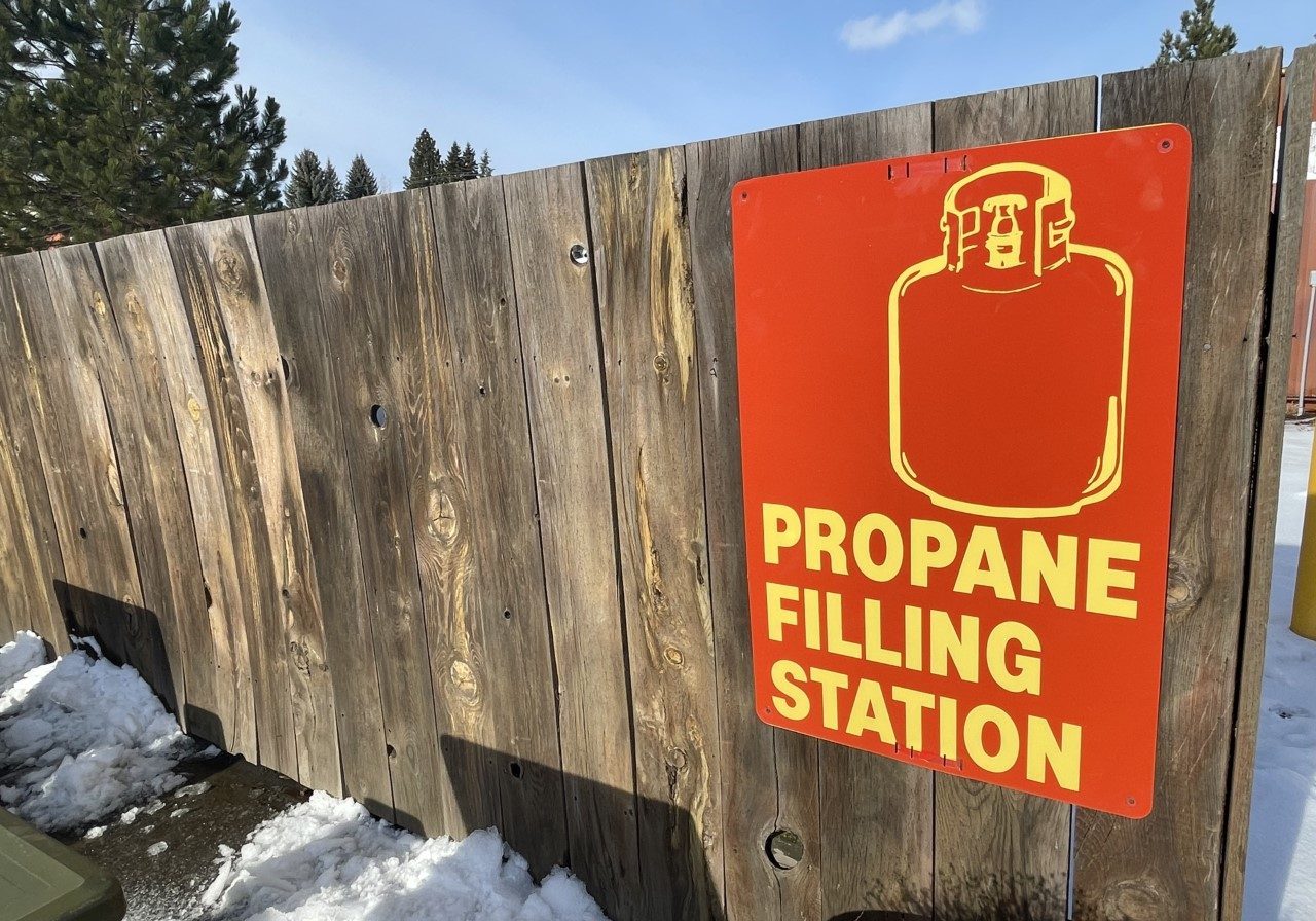 propane filling station